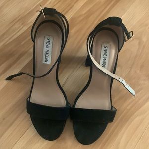 Steve Madden heels, black, 8w